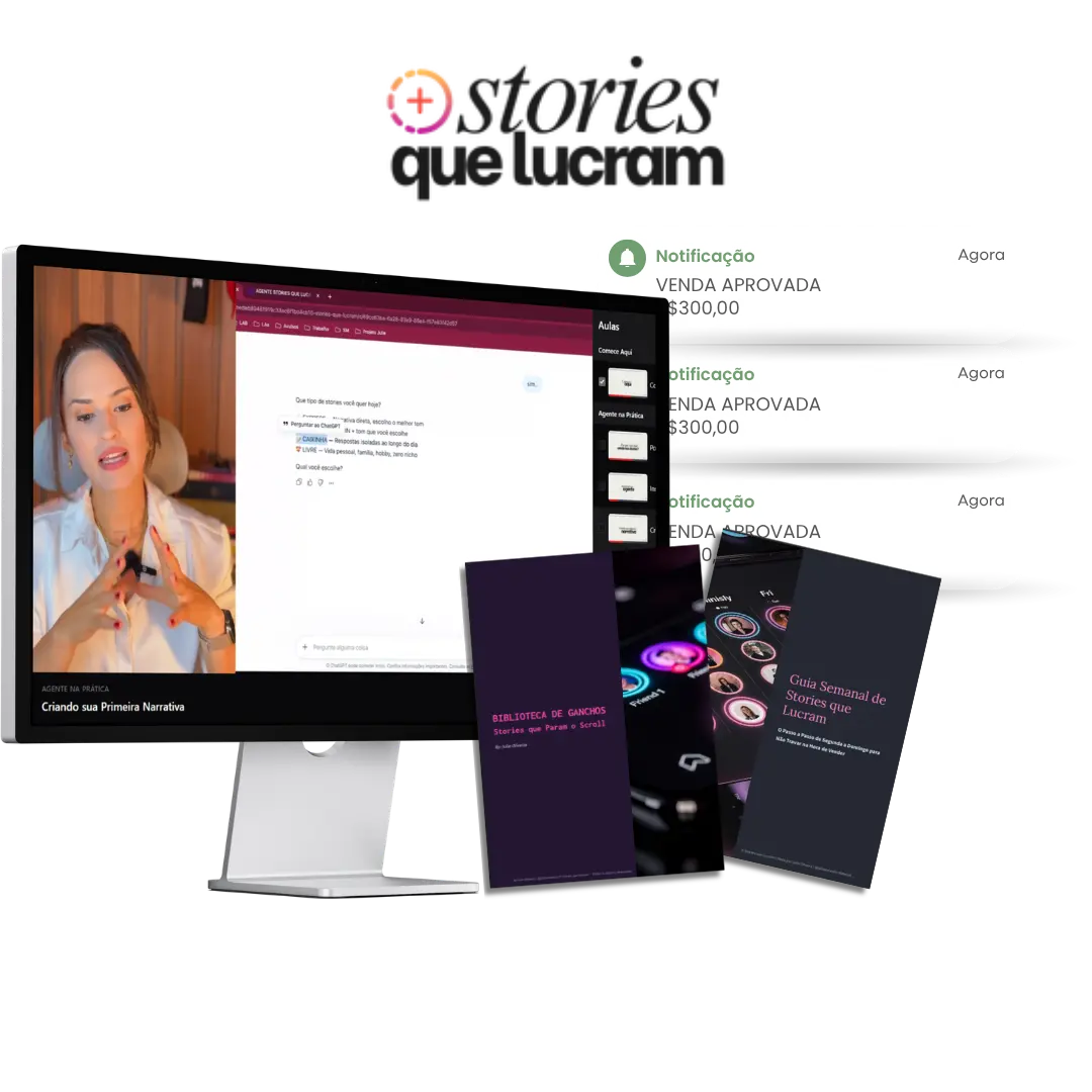 Mockup Stories que Lucram